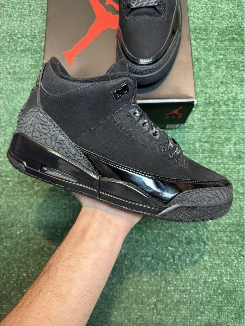 Jordan Retro 3 Black Cat Size 11